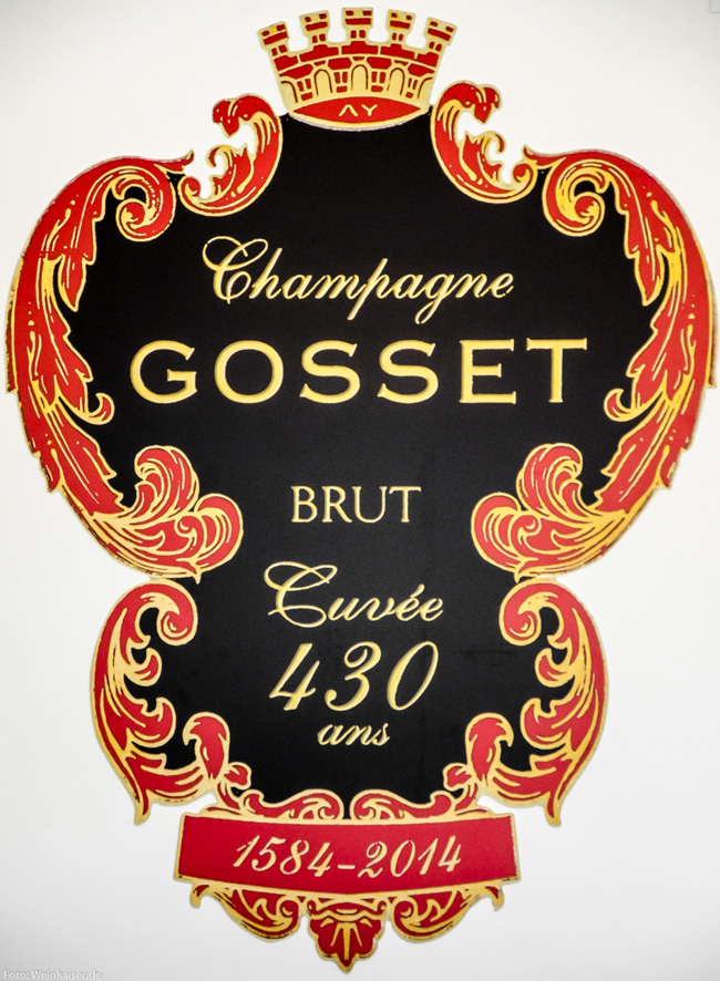 430 Jahre Champagne Gosset