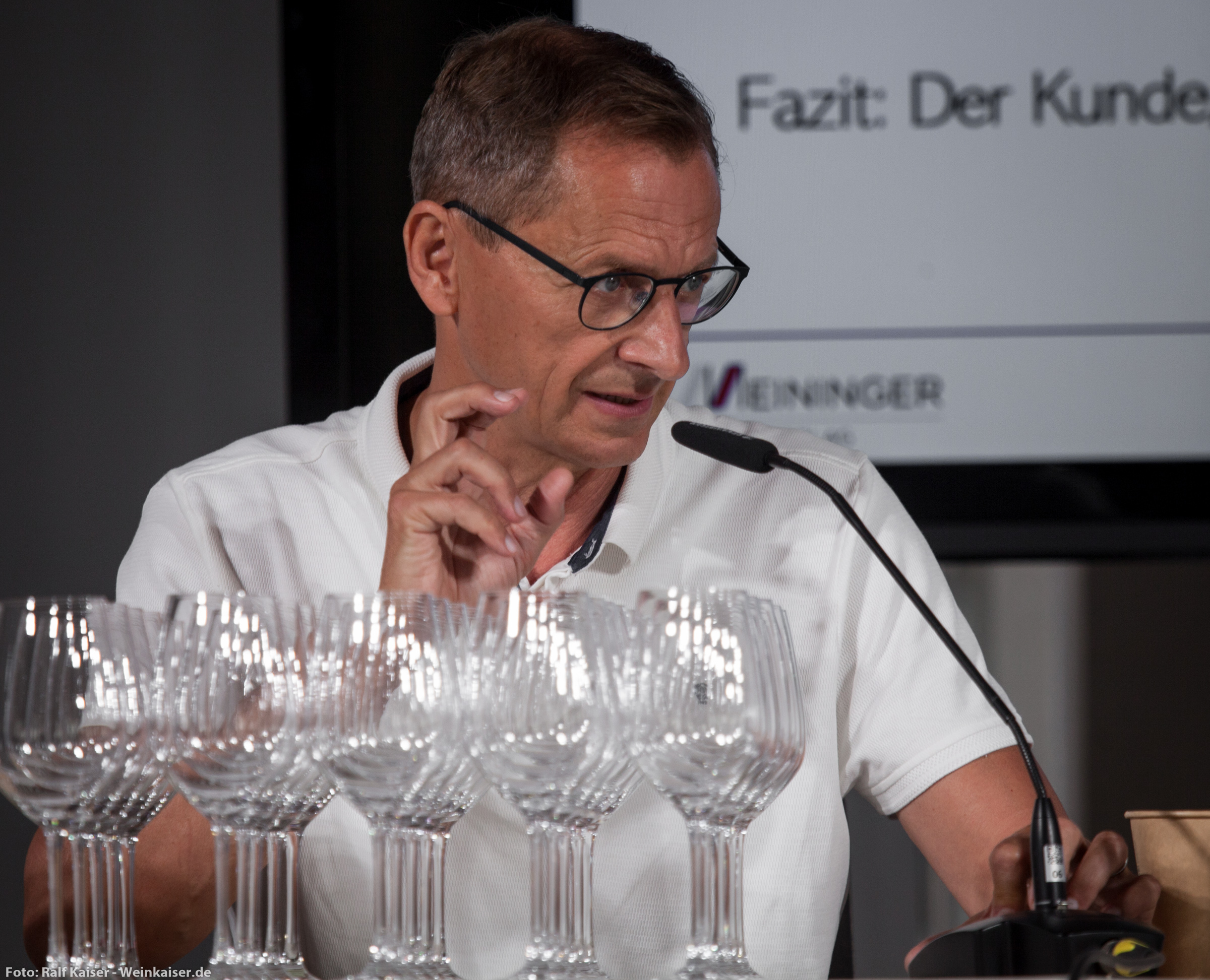 Steffen Schindler, Leiter Marketing im Deutschen Weininstitut, beim Internationalen Riesling Symposium 2022